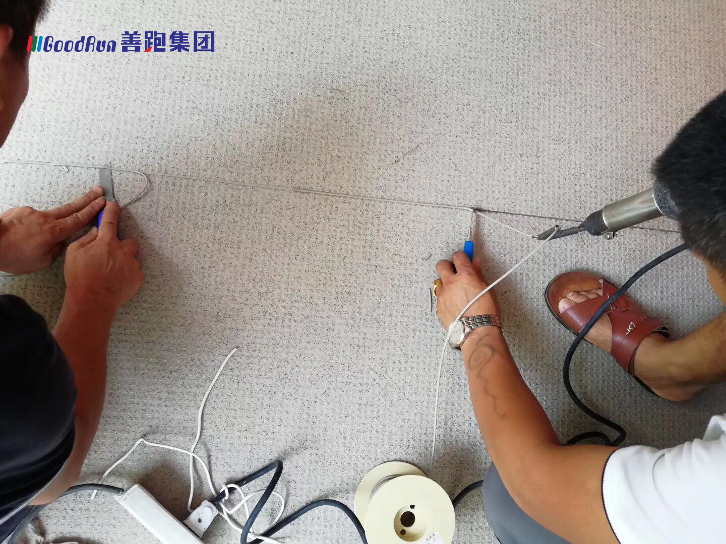 深圳市宝安新城幼儿园|幼儿园PVC地板铺装案例